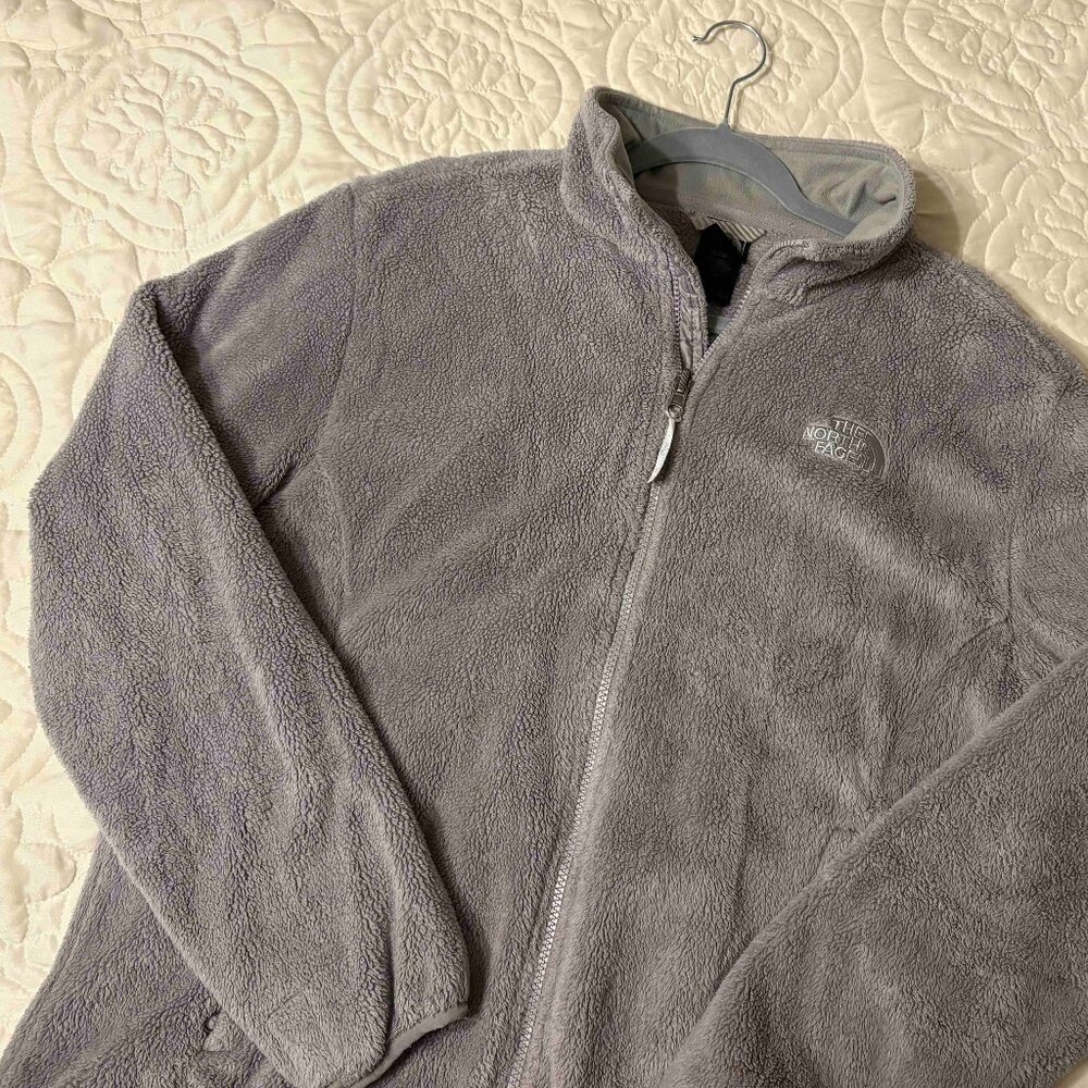 North Face Fuzzy Fleece, Full Zip Womens XL